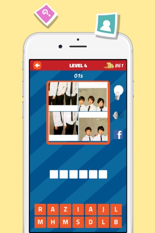 Quiz Word Asian Singers Version - All About Guess Fan Trivia Game Free screenshot 2