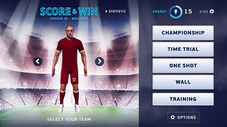 Score and Win - FreeKick 3D World Cup screenshot-3