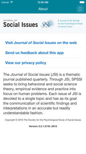 Journal of Social Issues(圖2)-速報App