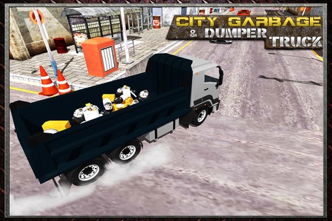 City Garbage & Dumper Truck 3D screenshot 4