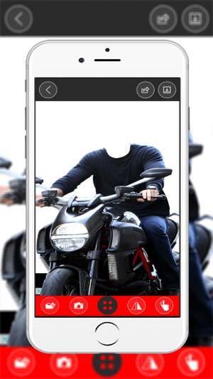 Men's Motorcycle Suit- New Photo Montage With Own Photo Or C(圖1)-速報App