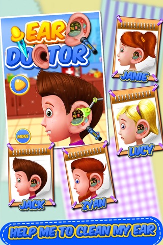 Ear Surgery - Ear treatment doctor and crazy surgery and spa game screenshot 2