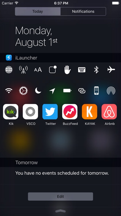 iLauncher Pro- custom shortcut launcher for today widget