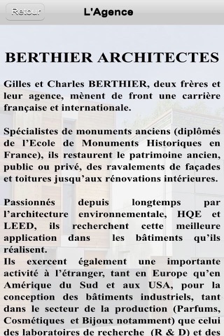 Berthier Architectes Paris screenshot 2