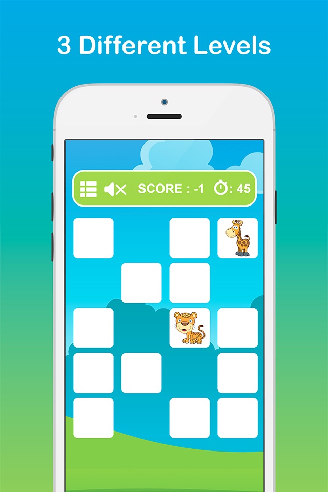 Animal Matching 4 Kid - Memory Game for Preschool screenshot 3