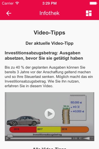 Mutter Steuerberatungs-App screenshot 3