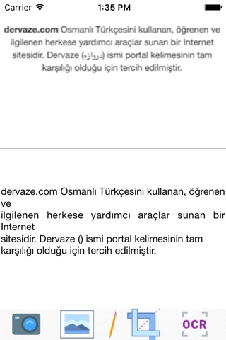 Turkish OCR screenshot 2