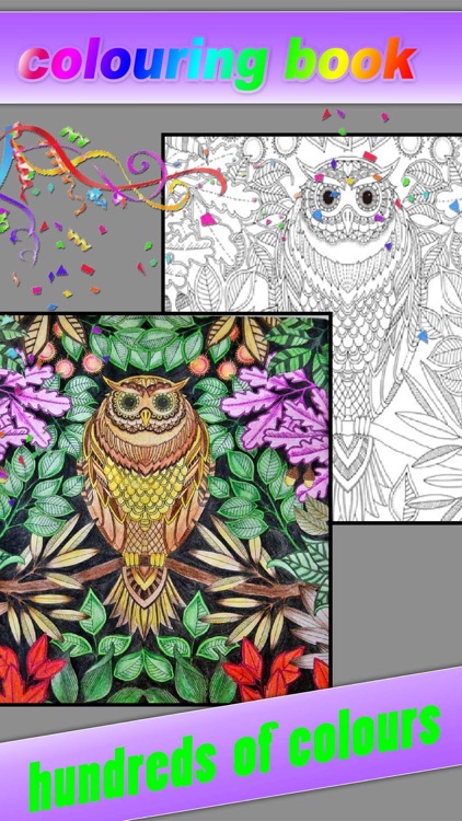 Coloring Book - Color Therapy Pages & Stress Relief Coloring Book for both Kids and Adults screenshot-3