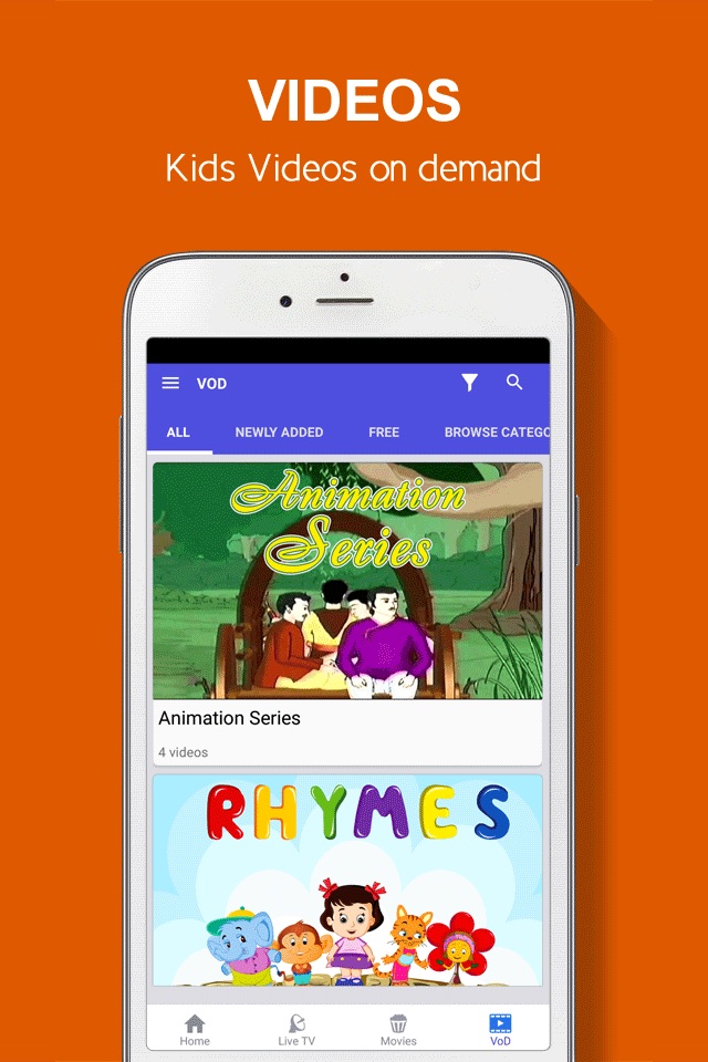 nexGTv Kids - Rhymes Cartoons screenshot 2