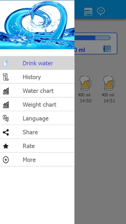 Water Drink Tracker (H2O)