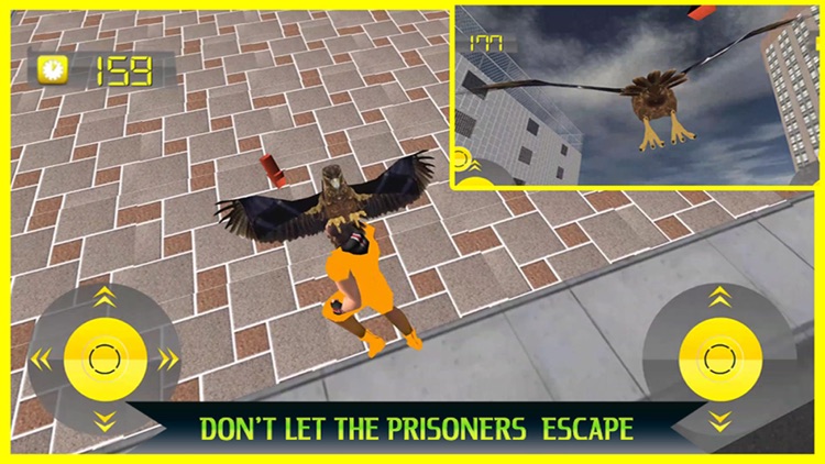 Police Eagle Prisoner Escape Pro - Control City Crime Rate Chase Criminals, Robbers & thieves