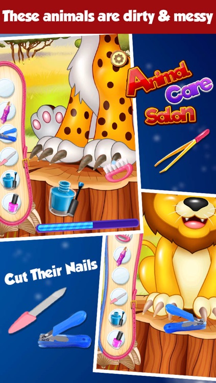 Animals Care Salon - Jungle Adventure Spa Salon Kids Games