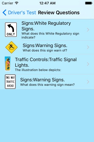 DMV Driver Test - California screenshot 3