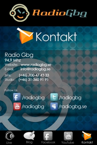 Radio Gbg screenshot 2