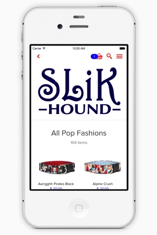 SLiK Hound - 100s of Styles of Fashion Dog Collars. Made in the U.S.A. screenshot 2
