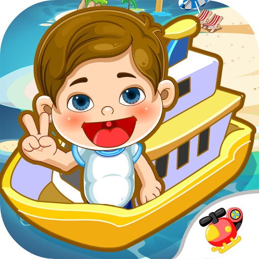大头儿子划船比赛－智慧谷 儿童趣味能力培养早教游戏（启蒙益智游戏） icon