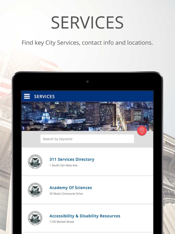 Open SF Tablet by San Francisco DT