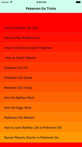 Game screenshot Guide Pro For Pokemon go apk