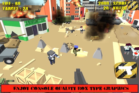 Kill Bill Zombies - Box Zombie Fight screenshot 2