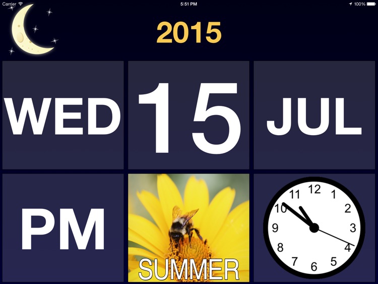 Dementia Calendar Clock