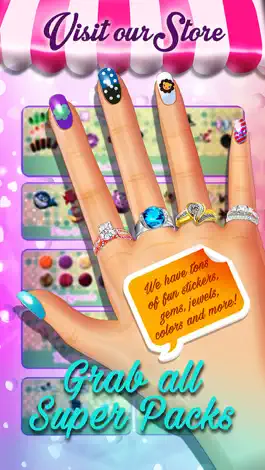 Game screenshot Princess Kim's Nail Salon hack