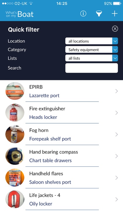 What's On My Boat?