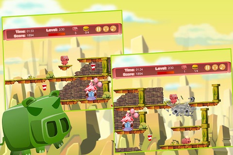 Little Pig Go Home:Run Adventure World screenshot 3