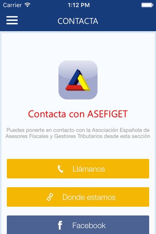 Asociación Española de Asesores Fiscales y Gestores Tributarios - ASEFIGET screenshot 3