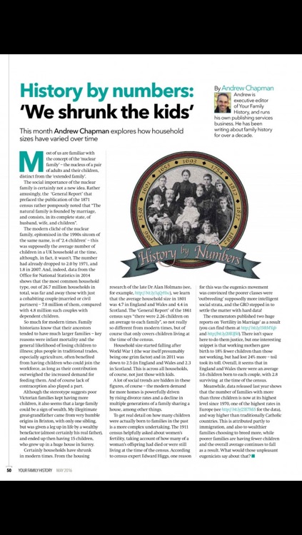 Your Family History Magazine | genealogy and family tree research advice and tips