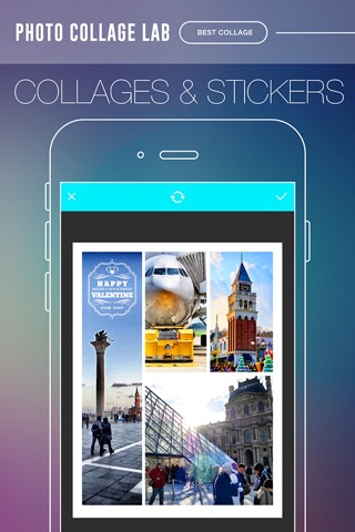 Photo Collage Lab Pro - photo editor, collage maker & creative design App screenshot 2