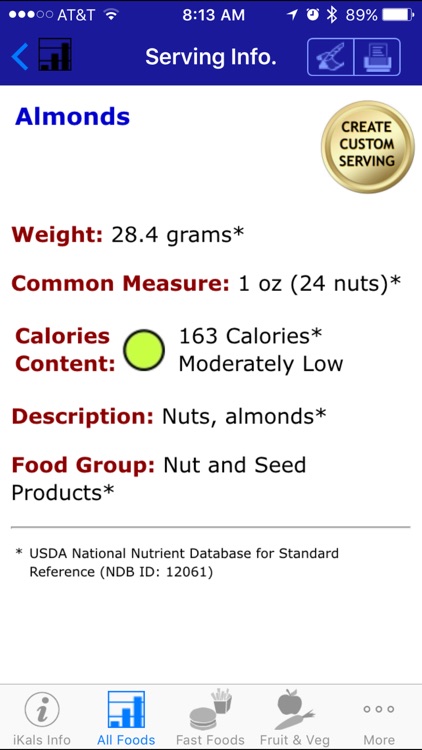 iKals - iNutrient: Calories screenshot-3