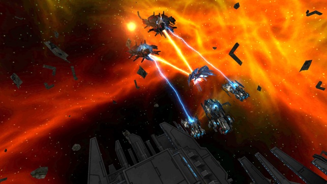 Space Ships WAR: 3D Battles TD