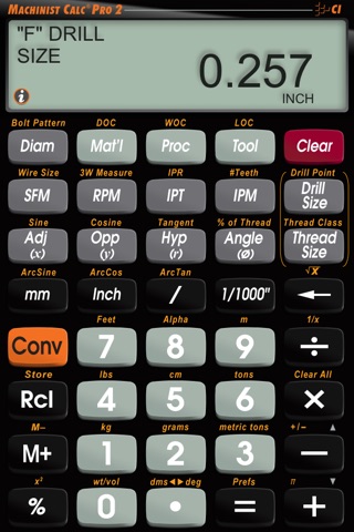 Machinist Calc Pro 2 screenshot 4