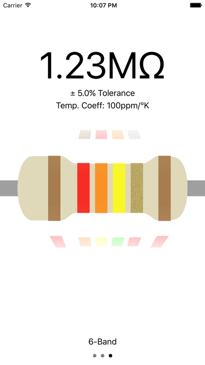 Resistor Band Reference