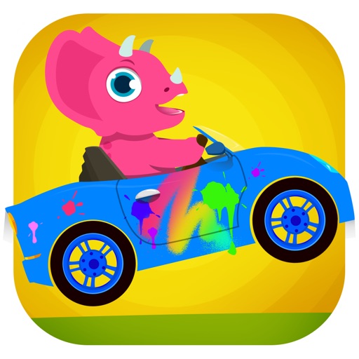 Dinosaur Car - Truck Simulator Games for Kids