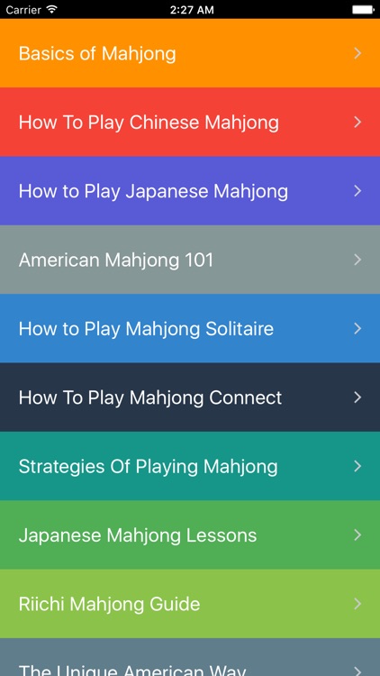 How To Play Mahjong