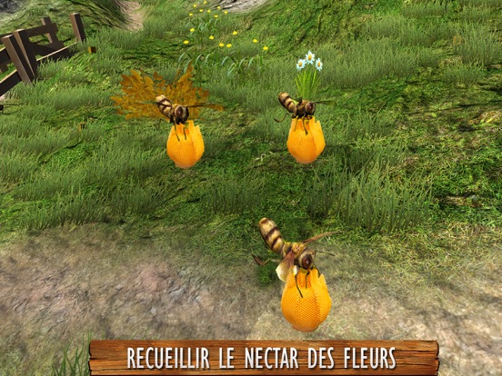 Screenshot #4 pour Miel Abeille Attaque En Volant 3D Simulateur Jeu – Mouche à Tuer Ennemi Insectes