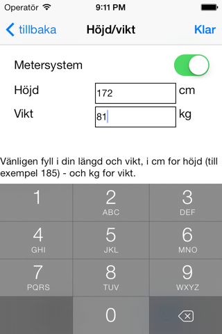 My LCHF - Low carb/ketogenic calculator screenshot 3