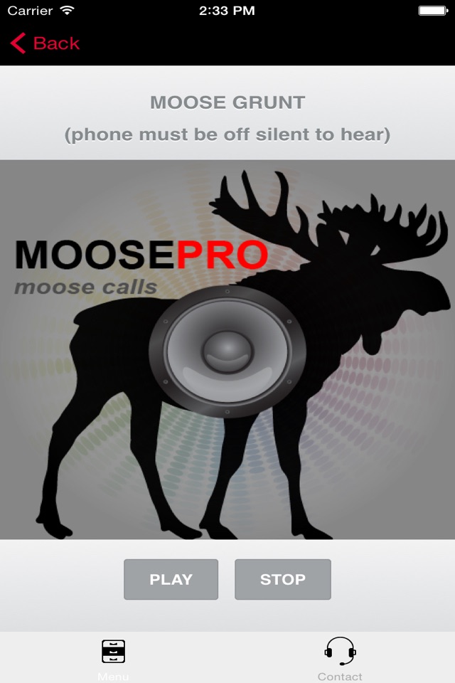 Moose Hunting Calls - With Bluetooth - Ad Free screenshot 2