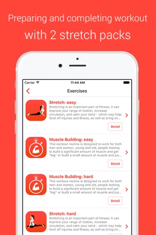 Muscle Building Workout - Your Personal Fitness Trainer for power, endurance and strength screenshot 4