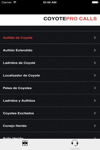 LLamadas y Aullidos de Coyotes REALES -- (no hay anuncios) COMPATIBLES CON BLUETOOTH screenshot 3