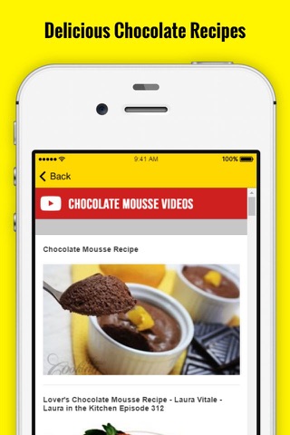 Chocolate Mousse Recipe screenshot 2