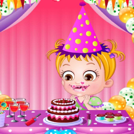 Baby Hazel Birthday With Friends Icon