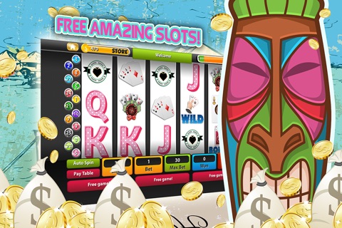 Big Kahuna Slot Machines - Wild Casino Spins! screenshot 2