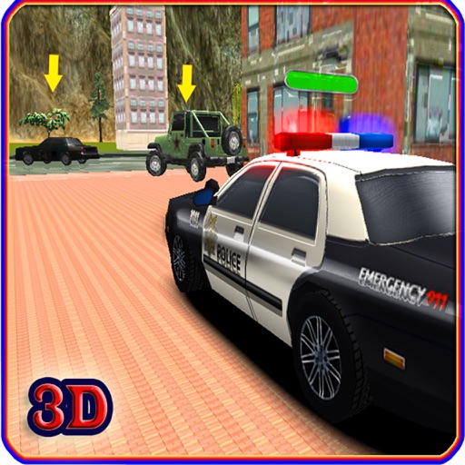 Police Car Crime Chase 2016 - Reckless Mafia Pursuit on Asphalt Racing with Real Police Driving Action with Lights and Sirens iOS App