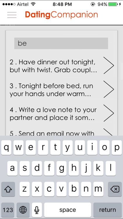 DatingCompanion screenshot-4