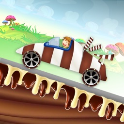 Chocolate Candy Car Racing - Kids Xtreme 4wd Rally on Hillbilly Candy Land Factory