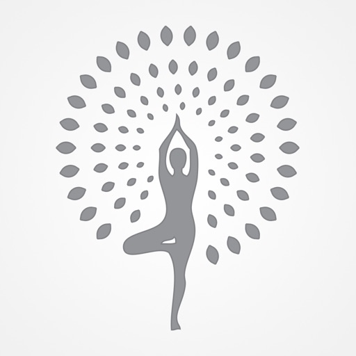 Tree Pose Yoga Icon