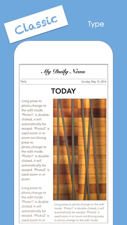 My Newspaper ( Making a Newspaper ).