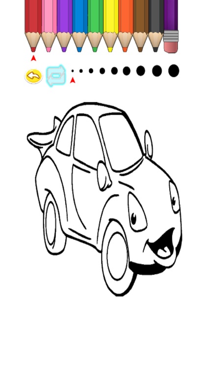 Kids Coloring Book - Cute Cartoon Mamiya